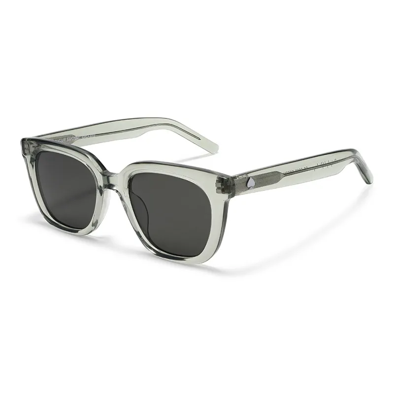 RIGHT SHOOP Plate Frame Square Sunglasses Unisex-8