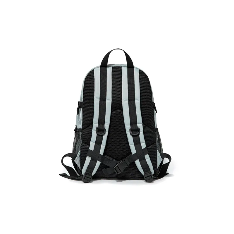 WINNER Polyester Backpack Large Size Unisex Ecru/Light Gray/Light Blue-22
