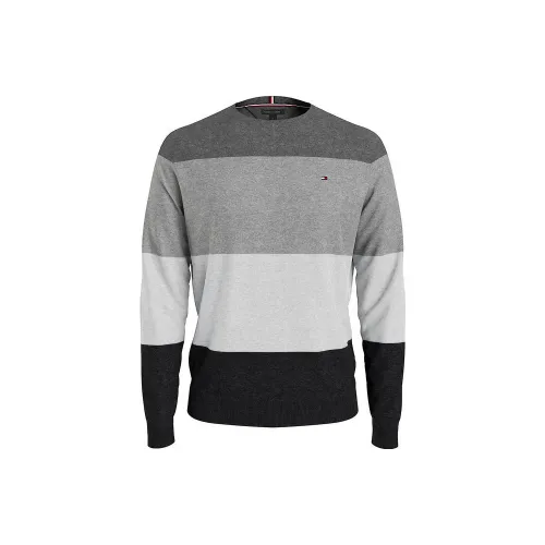 Tommy Hilfiger Sweaters Men Gray/Black