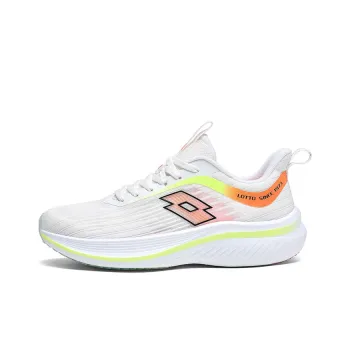 LOTTO Infinity Slip Resistant Low Top Carbon Plate Training Running Shoes Men's White