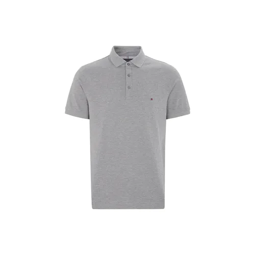 Tommy Hilfiger 1985 Series Polo Shirts Men Gray