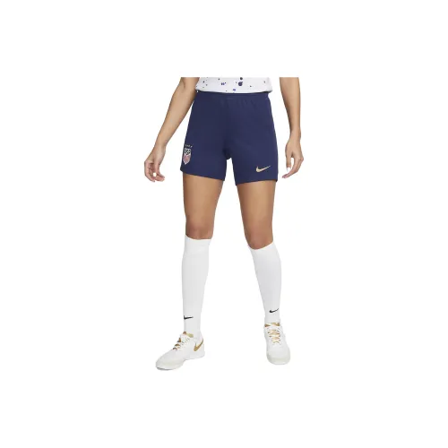 Nike USA Soccer Team Olympic Series Sports Shorts Women's Blue