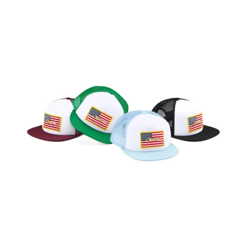 Supreme Name Plate Mesh Back 5 Panel