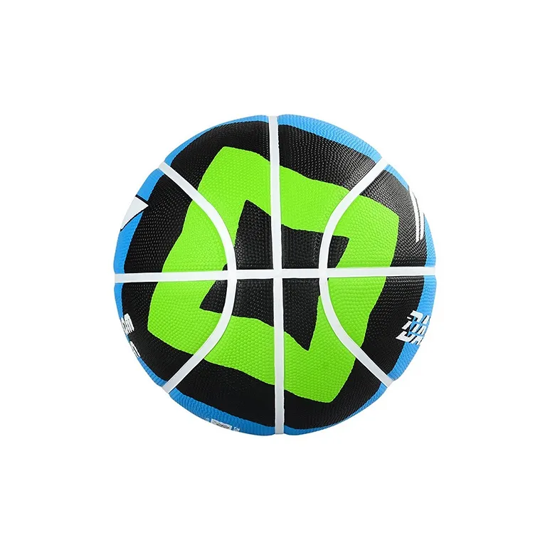 LiNing Rubber Basketball Black Pink Green Blue 5/7 Size Training Unisex-3