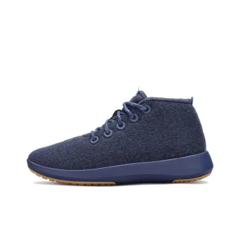 Allbirds Mizzle Up Wear-resistant And Waterproof Mid-Top Sports Casual Shoes Women's Dark Indigo