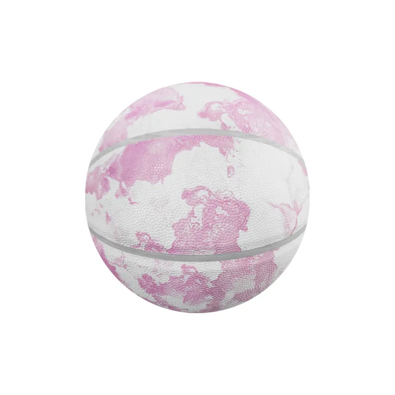 PUSHOVER PU Basketball Pink Size 7 Training Unisex-11