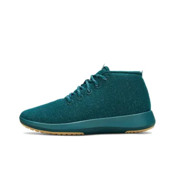 Allbirds Mizzle Up Wear-Resistant Mid-Top Casual Shoes Women's Emerald
