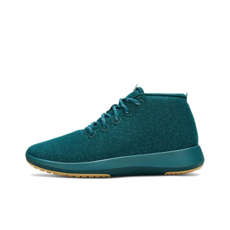 Allbirds Mizzle Up Wear-Resistant Mid-Top Casual Shoes Women's Emerald-0