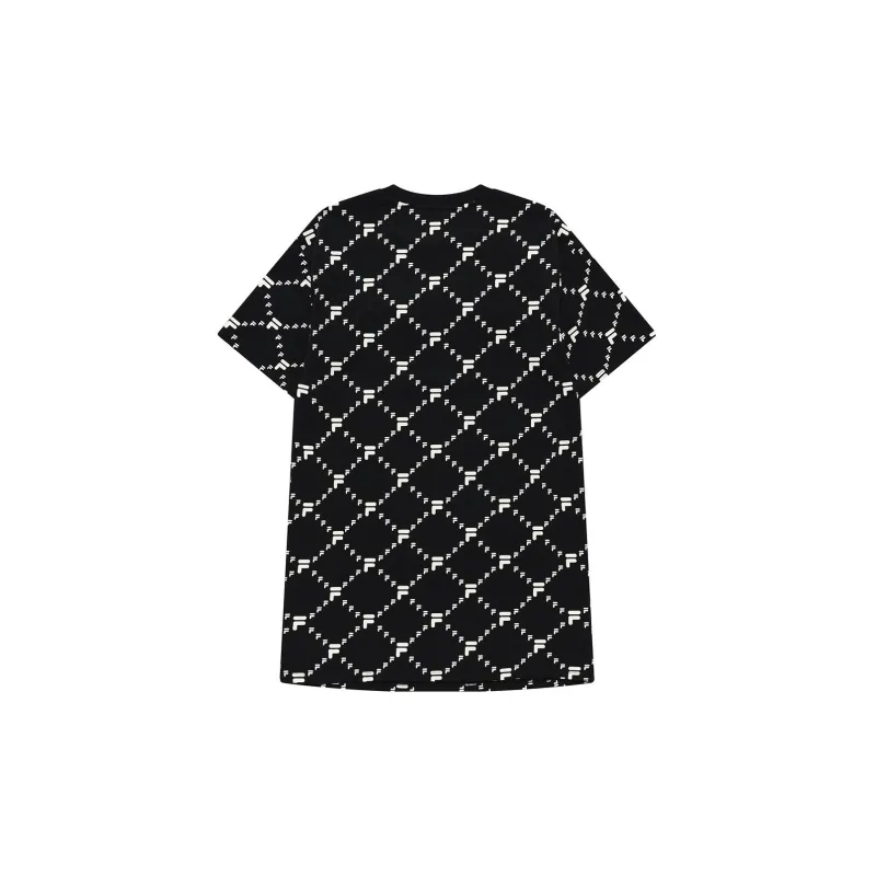 FILA FUSION Short Sleeved Dresses Women's Pitch Black-1