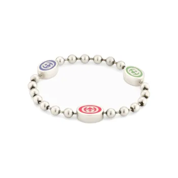 GUCCI 925 Sterling Silver Bracelets Women's Silver