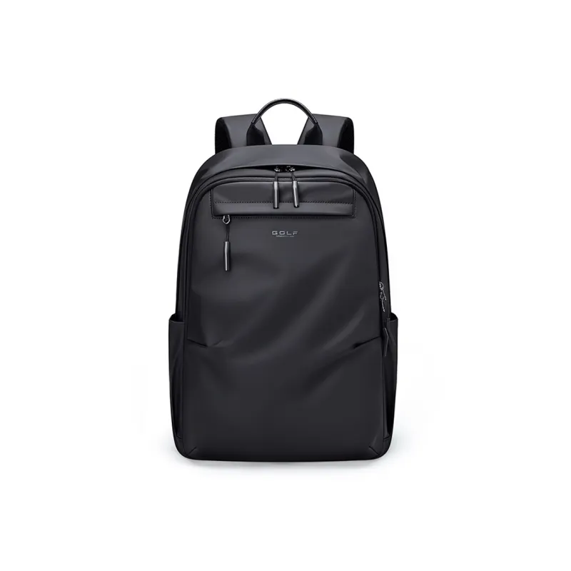 GOLF Textile, Synthetic Leather Backpack Large Size Men's Black-1