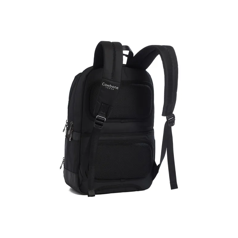 COWBONE Polyester Laptop Bag Medium Size Unisex Cool Black-4