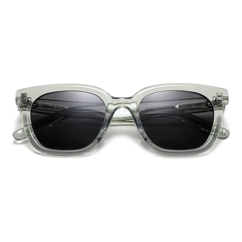 RIGHT SHOOP Plate Frame Square Sunglasses Unisex-10
