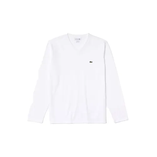 LACOSTE T-Shirts Men White