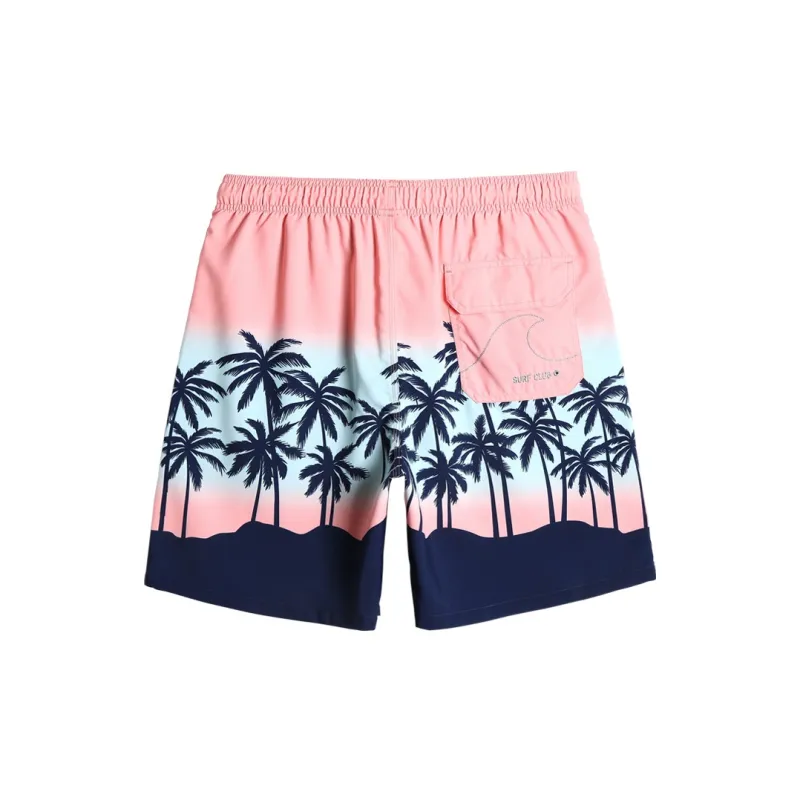 GAILANG Beach Shorts Men Light Purple-1