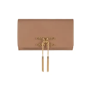 Elisabetta Franchi One Shoulder Crossbody Clutches Extra Large Women's Dove Gray