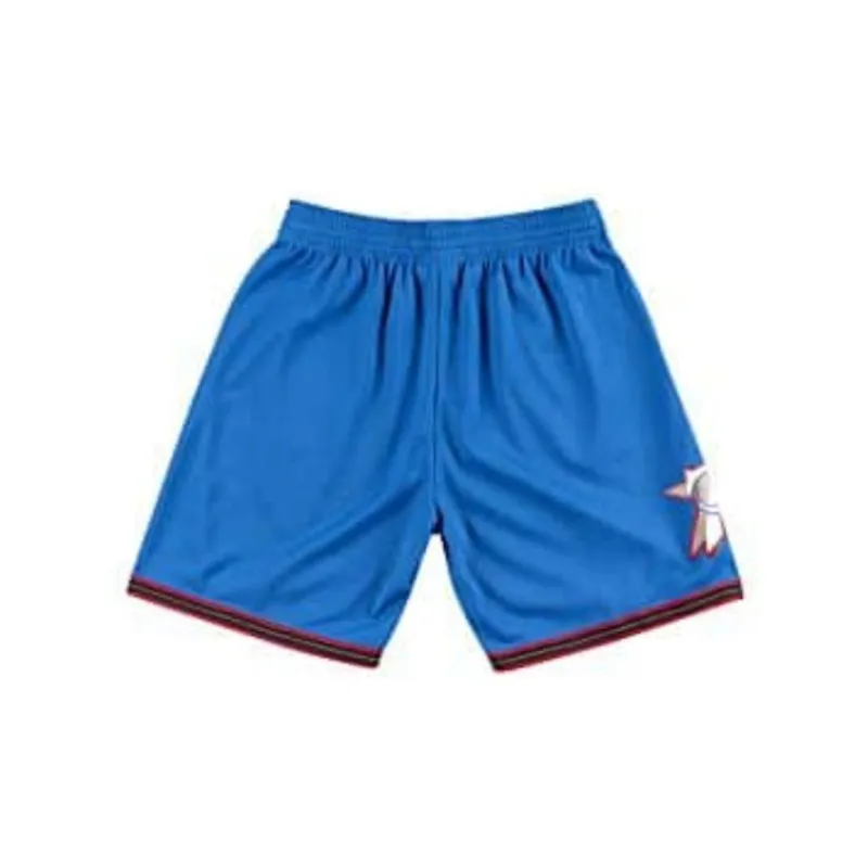 Mitchell Ness 'NBA 76ers 99 00' Swingman Alternate Shorts-1