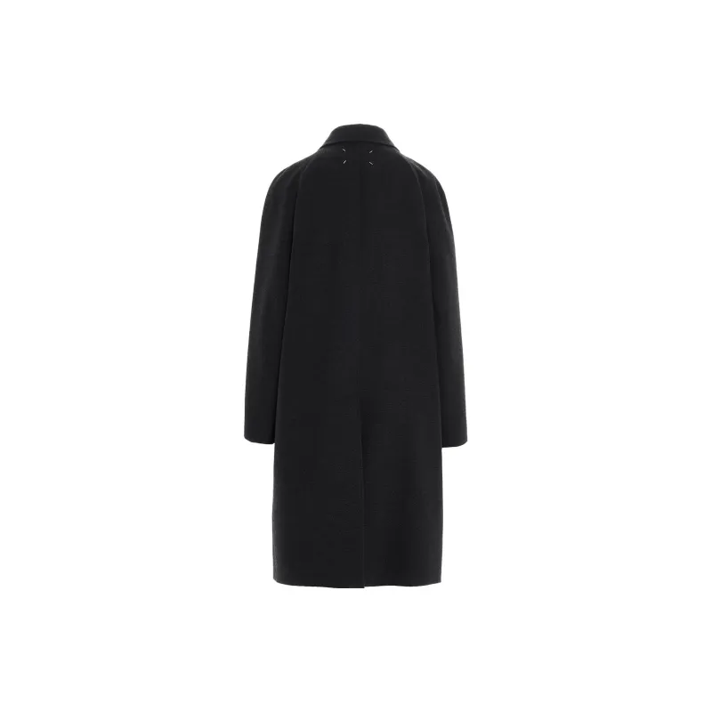 Maison Margiela Coats Men Black-1