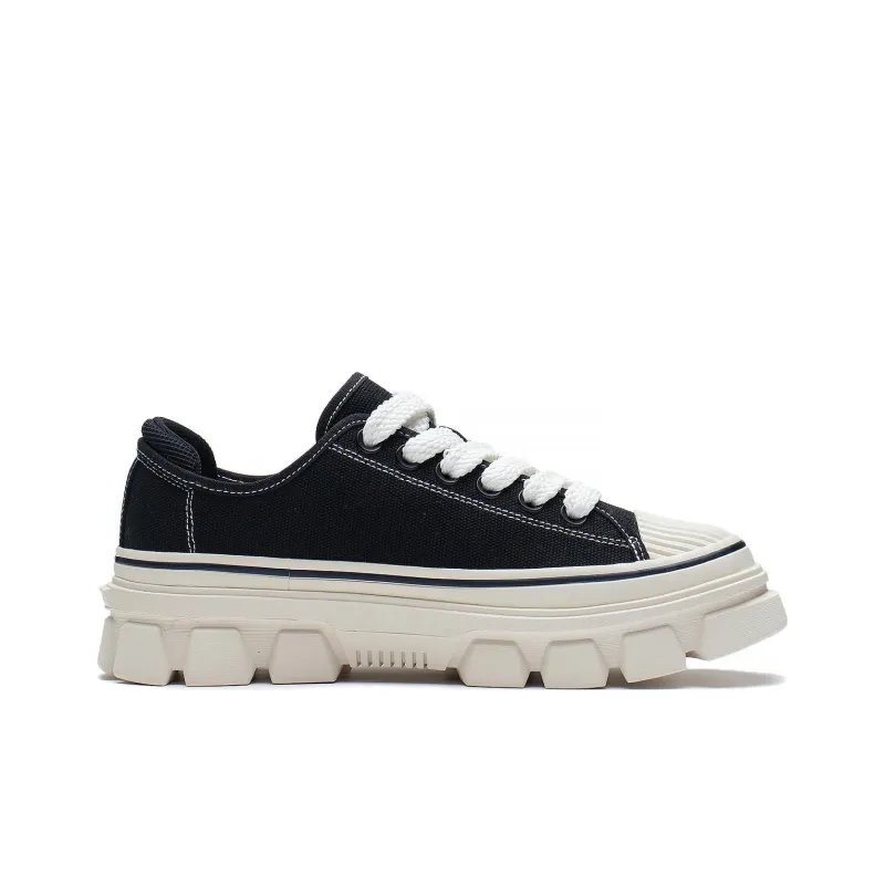 LiNing Anti Slip Wear Resistant Low Top Sports Casual Shoes Unisex Black White-1