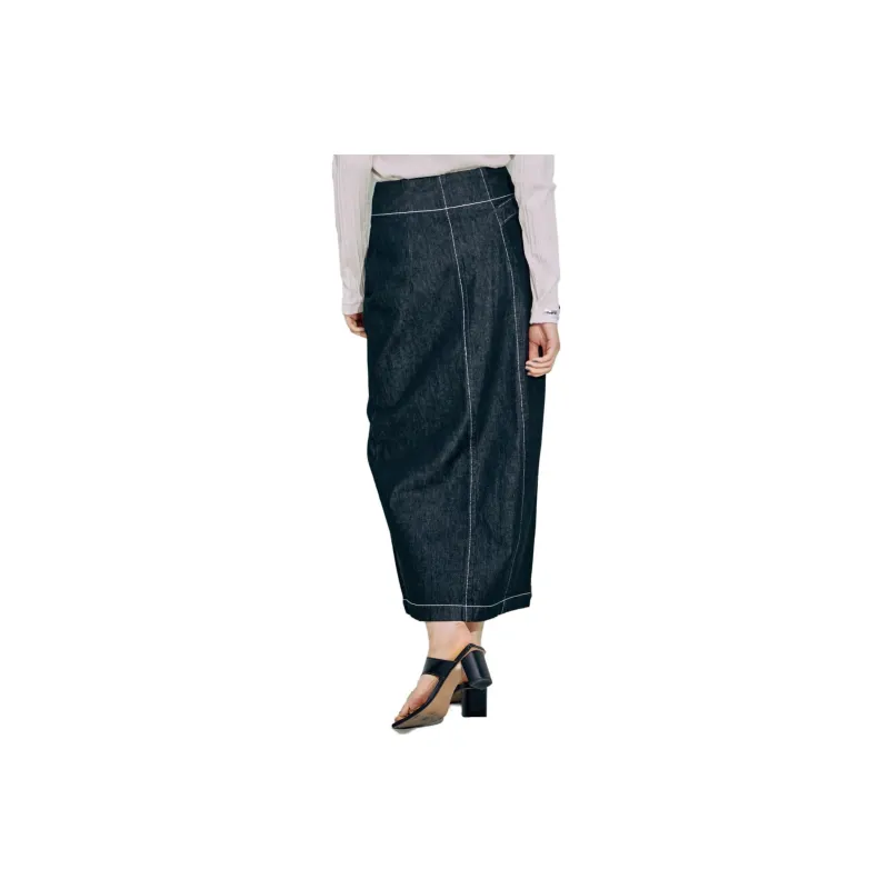 PUBLIC TOKYO Casual Long Skirts Women's Black-1