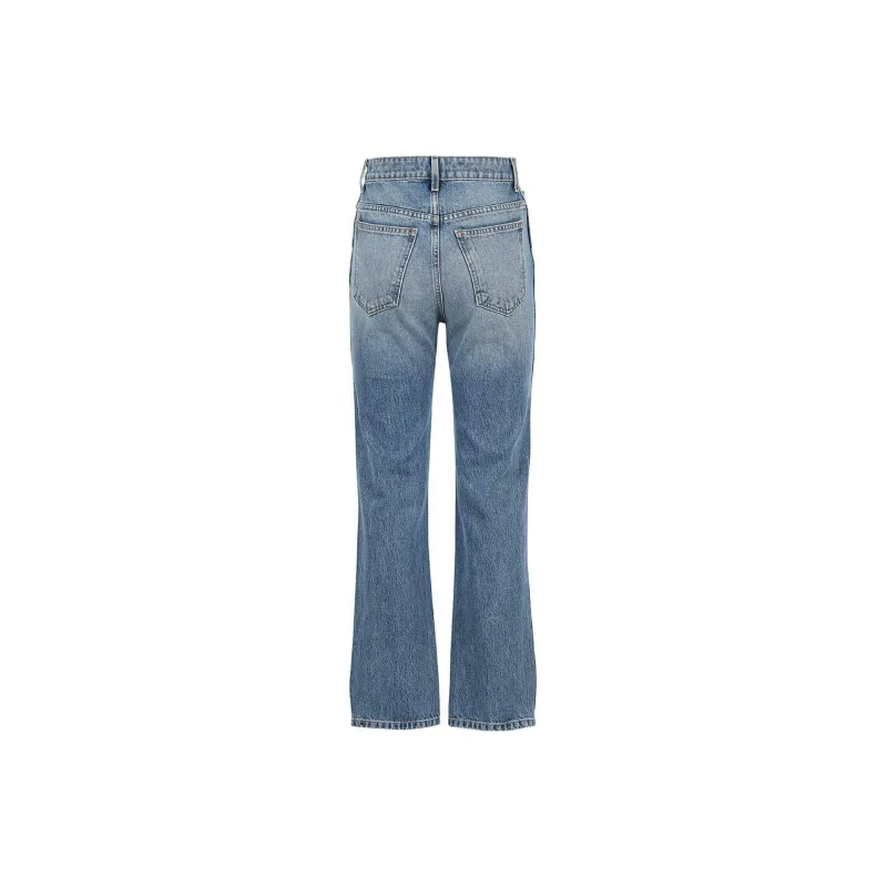 KHAITE The Abigail Straight leg Jeans-1