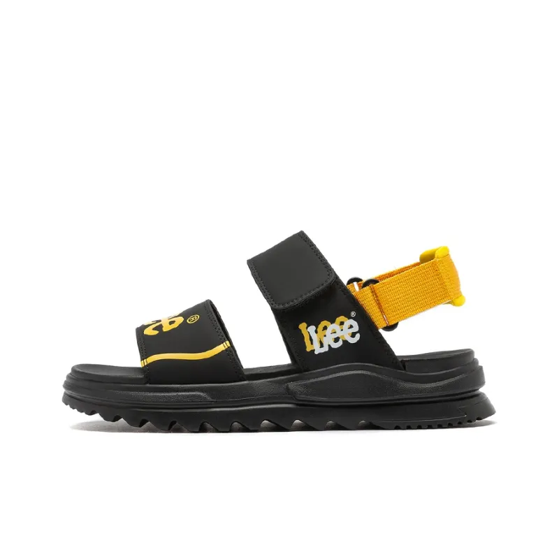 Lee Beach Sandals Men Yellow-0