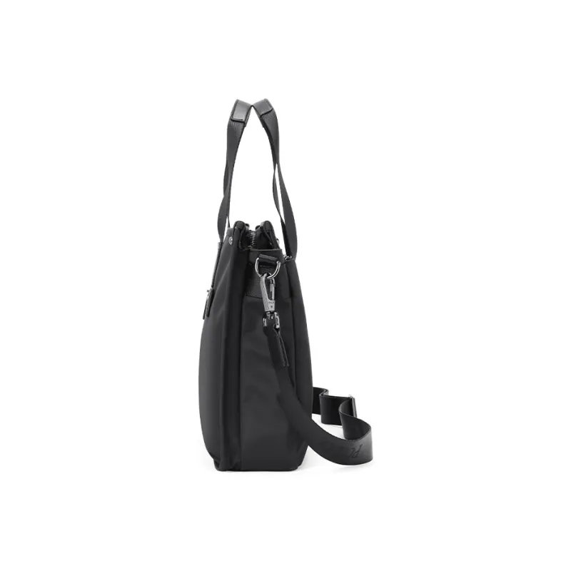 POLO Fabric Crossbody Bag, Men's Laptop Bag, Handbag, Briefcase Tubas Men's Black-3