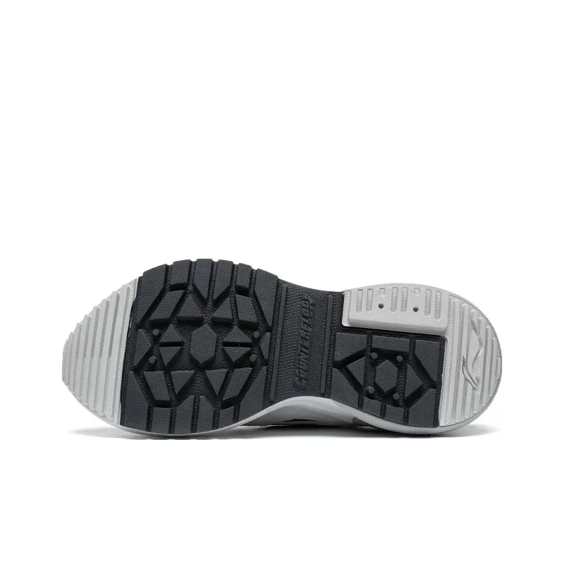 LiNing Origin Anti Slip And Wear Resistant Breathable Low Top Sports Casual Shoes Men's Gray Black-2