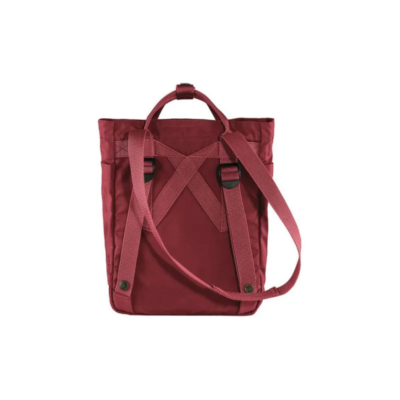 Fjallraven Polyester Blended Cotton Tote Bag Shopping Bag Handbag Shoulder Bag Crossbody Bag Backpack Mini Unisex Red-3