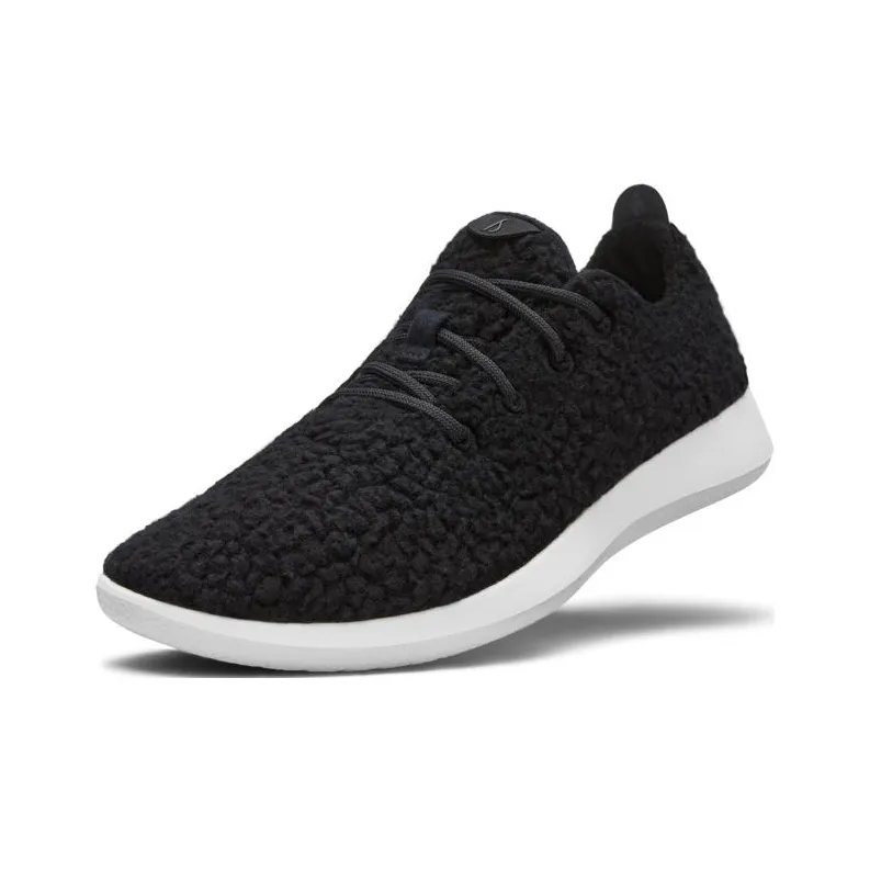 Allbirds Wool Runner Fluff Cushioning Anti-Slip And Wear-Resistant Low-Top Sports Casual Shoes Women's Black White-1