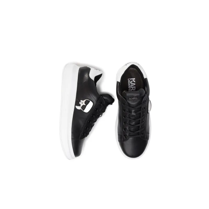 KARL LAGERFELD Ikonik NFT Kapri Leather Sneakers-4