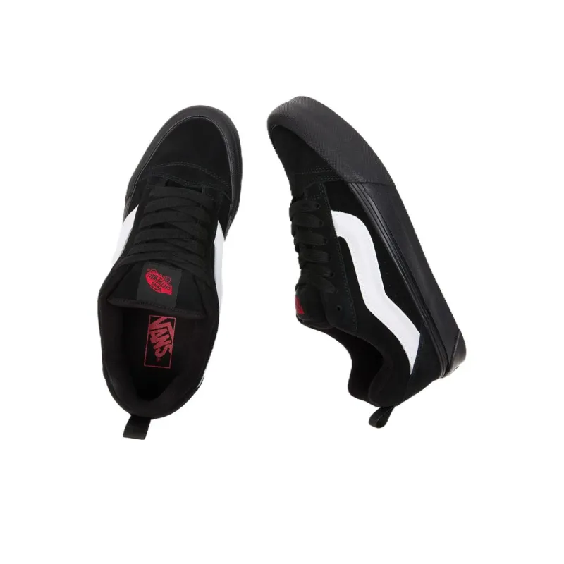 Vans Knu Skool 'Black White'-3