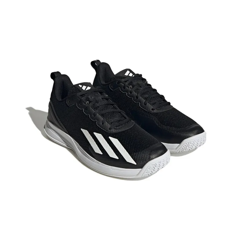 Adidas Courtflash Speed Core Black Cloud White Matte Silver-2