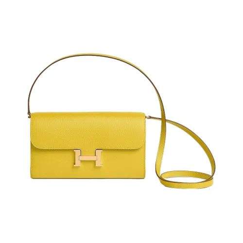 HERMES Constance Long To Go Crossbody Bags