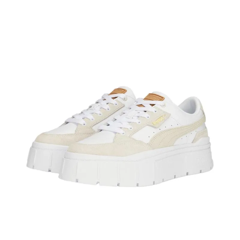 PUMA Mayze Stack Cord Sneakers 'White Pristine' Women's-1