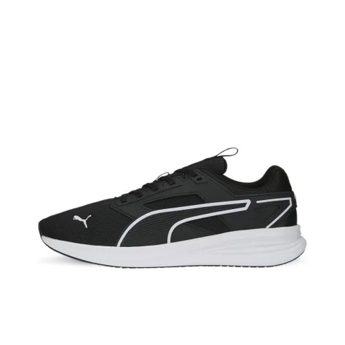 PUMA Transport Running Shoes Unisex Low-Top Black/White