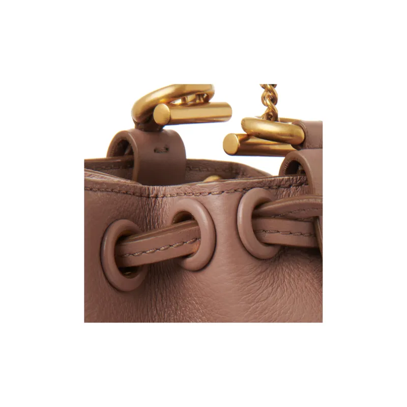 Chloe Marcie Grain Calfskin Shoulder Bag, Crossbody Bag Extra Mini Women's Purple-2