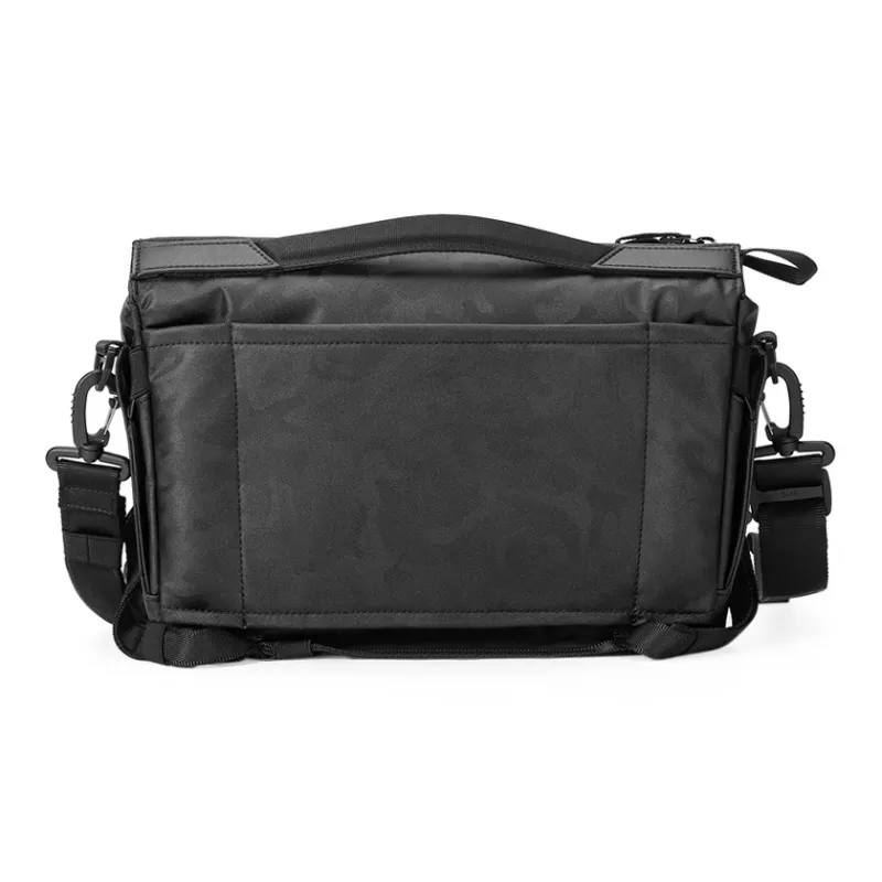 POLO Fabric Shoulder Bag Medium Size Men's Camouflage Black-2
