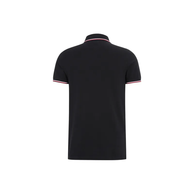Tommy Hilfiger Stripe detail Polo Shirt-1