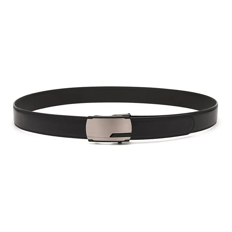 FREE RABBITⅡ Young And Middle Aged Belt Business Automatic Buckle Cow Leather Leather Belts Men's Width  3.5cm-0