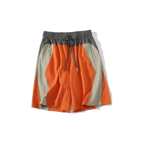 A SQUARE ROOT Casual Shorts Unisex Orange