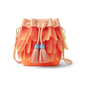 CHARLES&KEITH Glory Of Kings Collaboration Series Fabric Lantern Bag, Shoulder Bag Medium Size Women's Multicolor