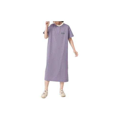 Columbia Short-Sleeved Dresses Women's Purple