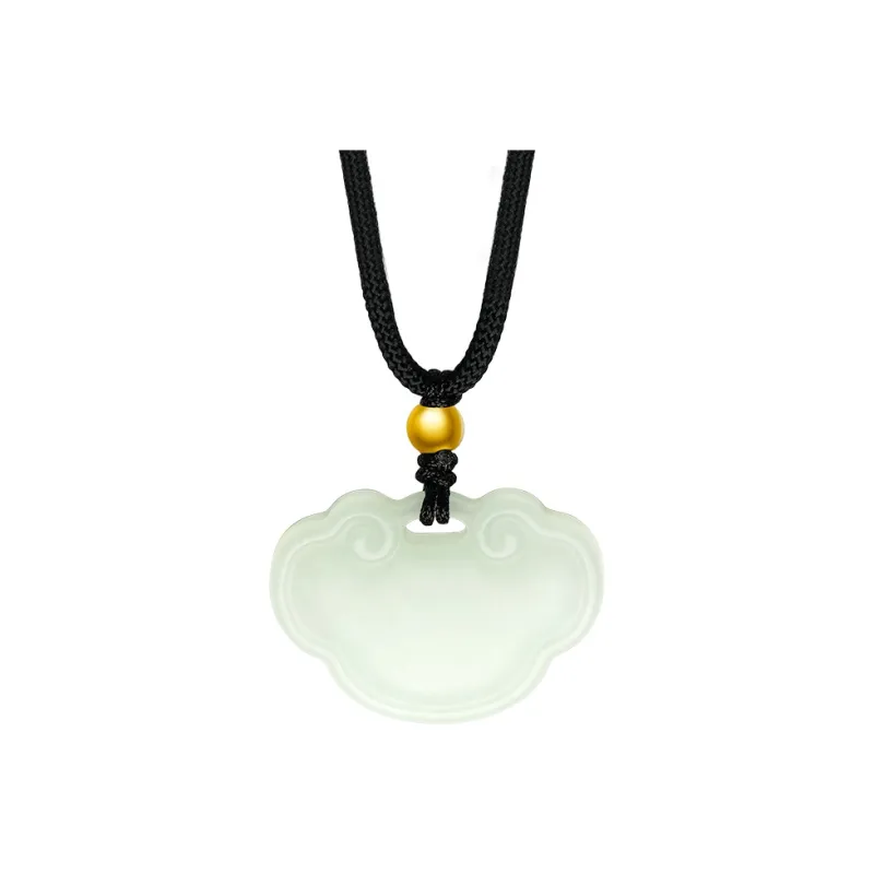 ZHOU LIU FU Hetian Jade Pendants Green Jade Unisex-0
