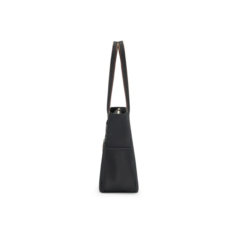 GOLF Fabric 15 Inch Laptop Bag Tote Bag Shopping Bag Shoulder Bag Large Size Women's Apricot/Modern Gray/Elegant Black-3