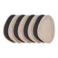 [4 Pack]Beige Round Tip Forefoot Cushions
