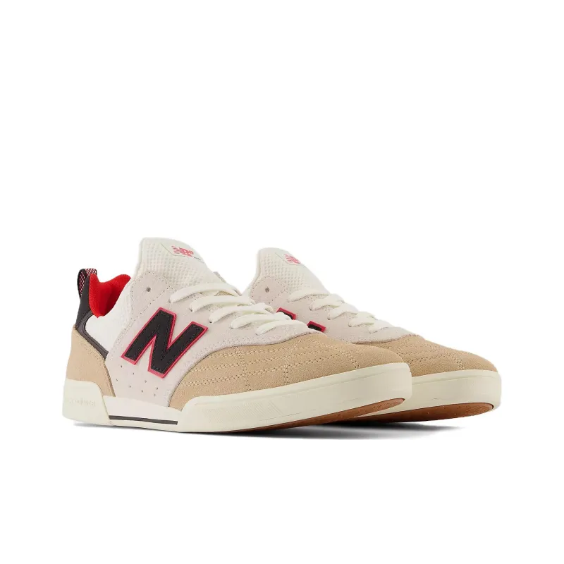 New Balance NB 288 Sport Anti-Slip Wear-Resistant Low-Top Skateboard Shoes Unisex Beige Black-2