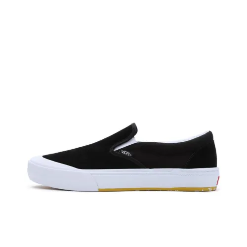 Vans Slip-on Skateboard Shoes Unisex Low-Top Black/White