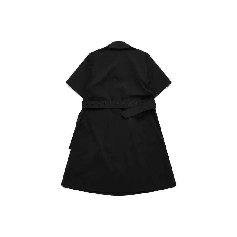 FILA FUSION Short Sleeved Dresses Women's Pitch Black-1