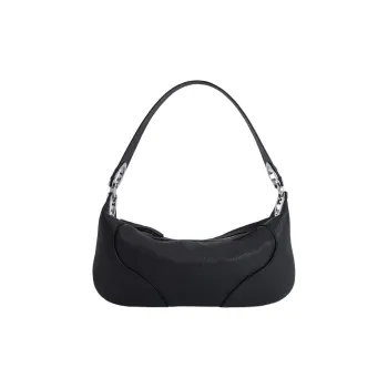 By Far Amira Cow Leather Handbag, Shoulder Bag Women's Black